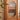 Elegant Cherry Wood & Glass Cabinet with Copper Accents - Plywood Shelving hykmq - 766MUTUKISPACE