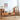 Elegant Cherry Wood & Glass Cabinet with Copper Accents - Plywood Shelving hykmq - 766MUTUKISPACE