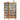 Elegant Cherry Wood & Plywood Cabinet with Copper Accents and Glass Doors hykmq - 767MUTUKISPACE
