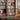 Elegant Cherry Wood & Plywood Cabinet with Copper Accents and Glass Doors hykmq - 767MUTUKISPACE