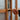 Elegant Cherry Wood & Plywood Cabinet with Copper Accents and Glass Doors hykmq - 767MUTUKISPACE
