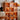 Elegant Cherry Wood Cabinet with Glass Doors and Copper Accents - Natural Finish hykmq - 768MUTUKISPACE