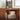 Elegant Brown Black Walnut Bedside Cupboard with Copper Accents - Stylish Storage Solution hykmq - 778MUTUKISPACE