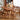 Elegant Natural Wood Stool - Rich Brown Cherry & Black Walnut Finish hykmq - 780MUTUKISPACE