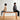Elegant Black and Natural Wood Table with White Marble, Cherry Wood, and Red Oak Options hykmq - 787MUTUKISPACE