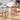 Elegant Black and Natural Wood Table with White Marble, Cherry Wood, and Red Oak Options hykmq - 787MUTUKISPACE