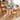 Elegant Black Natural Wood Table with White Marble, Cherry Wood, & Red Oak Options hykmq - 788MUTUKISPACE