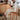 Elegant Brown Cherry & Black Walnut Natural Wood Stool – Perfect for Home & Office Decor hykmq - 790MUTUKISPACE