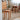 Elegant Brown Cherry & Black Walnut Natural Wood Stool – Perfect for Home & Office Decor hykmq - 790MUTUKISPACE