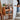Stunning Cherry Wood Cabinet with Glass Doors and Copper Accents - Premium Plywood Construction hykmq - 795MUTUKISPACE