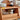 Stunning Cherry Wood Cabinet with Glass Doors and Copper Accents - Premium Plywood Construction hykmq - 795MUTUKISPACE