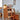 Stunning Cherry Wood Cabinet with Glass Doors and Copper Accents - Premium Plywood Construction hykmq - 795MUTUKISPACE