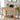 Stunning Brown Oak Wood Table for Elegant Natural Décor hym - 1530MUTUKISPACE