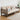 Stylish Dark Brown Sofa with Natural Oak Wood Accents in Grey, Beige, Pink, Yellow, and Light Blue Options hym - 1531MUTUKISPACE