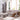 Stylish Dark Brown Sofa with Natural Oak Wood Accents in Grey, Beige, Pink, Yellow, and Light Blue Options hym - 1531MUTUKISPACE