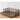 Stylish Dark Brown Sofa with Natural Oak Wood Accents in Grey, Beige, Pink, Yellow, and Light Blue Options hym - 1531MUTUKISPACE