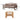 Stylish Dark Brown Sofa with Natural Oak Wood Accents in Grey, Beige, Pink, Yellow, and Light Blue Options hym - 1531MUTUKISPACE