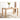 Vintage Brown Natural Oak Wood Table - Elegant Craftsmanship for Timeless Style hym - 1534MUTUKISPACE