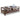 Stunning Oak Wood Coffee Table - Natural Brown Finish hym - 1536MUTUKISPACE
