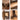 Stunning Oak Wood Coffee Table - Natural Brown Finish hym - 1536MUTUKISPACE