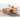 Stunning Oak Wood Coffee Table - Natural Brown Finish hym - 1536MUTUKISPACE