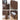 Stunning Natural Oak Wood Cabinet with Tempered Glass Doors - Elegant Brown Finish hym - 1537MUTUKISPACE
