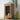 Stunning Natural Oak Wood Cabinet with Tempered Glass Doors - Elegant Brown Finish hym - 1537MUTUKISPACE