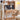 Natural Brown Ash Wood Desk - Elegant and Durable Dining Furniture hym - 1539MUTUKISPACE