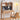Natural Brown Ash Wood Desk - Elegant and Durable Dining Furniture hym - 1539MUTUKISPACE