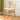 Elegant Brown Oak Wood Chair with Cotton and Linen Upholstery hym - 1541MUTUKISPACE