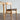 Elegant Brown Oak Wood Chair with Cotton and Linen Upholstery hym - 1541MUTUKISPACE