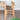 Elegant Brown Oak Wood Chair with Cotton and Linen Upholstery hym - 1541MUTUKISPACE