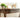 Beautiful Brown Beech and Tung Wood Natural Table hym - 469MUTUKISPACE