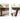 Beautiful Brown Beech and Tung Wood Natural Table hym - 469MUTUKISPACE
