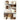 Beautiful Brown Beech and Tung Wood Natural Table hym - 469MUTUKISPACE