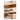 Beautiful Brown Beech and Tung Wood Natural Table hym - 469MUTUKISPACE