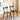 Beautiful Brown Beech and Tung Wood Natural Table hym - 469MUTUKISPACE