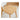 Beautiful Brown Beech and Tung Wood Natural Table hym - 469MUTUKISPACE