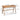 Beautiful Brown Beech and Tung Wood Natural Table hym - 469MUTUKISPACE