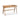 Beautiful Brown Beech and Tung Wood Natural Table hym - 469MUTUKISPACE