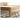 Elegant Bed Frame in Luxurious Brown Natural Beech and Pine Wood Finish hym - 470MUTUKISPACE