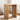 Handcrafted Brown Oak Wood Stool – Natural Finish, Perfect for Home Decor and Comfort hym - 471MUTUKISPACE