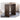 Handcrafted Brown Oak Wood Stool – Natural Finish, Perfect for Home Decor and Comfort hym - 471MUTUKISPACE