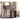 Handcrafted Brown Oak Wood Stool – Natural Finish, Perfect for Home Decor and Comfort hym - 471MUTUKISPACE