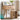 Handcrafted Brown Oak Wood Stool – Natural Finish, Perfect for Home Decor and Comfort hym - 471MUTUKISPACE