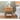 Stylish Brown Oak Bedside Cupboard – Natural Wood Finish with Tung Oil hym - 472MUTUKISPACE