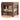 Stylish Brown Oak Bedside Cupboard – Natural Wood Finish with Tung Oil hym - 472MUTUKISPACE