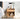Natural Brown Oak Wood Bedside Cupboard – Premium Tung Wood Finish hym - 475MUTUKISPACE