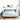 Stylish Natural Wood Bed Frame in Gray, Blue, or Brown - Oak and Pine with Cotton - Ramie Fabric Options hym - 477MUTUKISPACE
