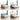 Stylish Natural Wood Bed Frame in Gray, Blue, or Brown - Oak and Pine with Cotton - Ramie Fabric Options hym - 477MUTUKISPACE